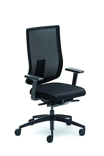 Sedus se:do Bürostuhl, Drehstuhl, Designstuhl, Schreibtischstuhl, Kunststoff, Schwarz, 83 x 68 x 121 cm