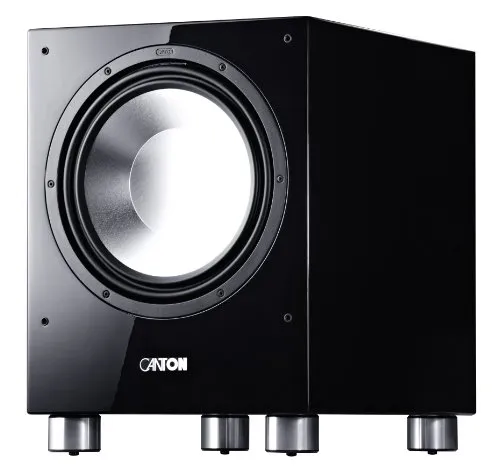 Canton Sub 1200 R Aktives Subwoofersystem - Premium Subwoofer mit 500/750 Watt Leistung, ideal für kraftvollen Bass und beeindruckenden Klang in Ihrem Home Entertainment System.