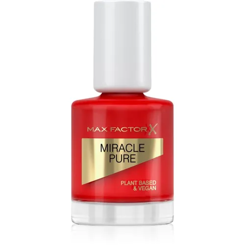 Max Factor Miracle Pure langanhaltender Nagellack Farbton 305 Scarlet Poppy 12 ml