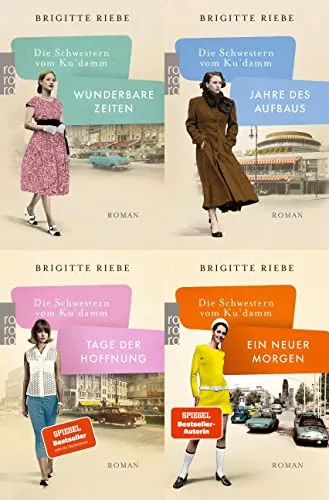 Die Schwestern vom Ku'damm Band 1-4 mit exklusivem Postkartenset