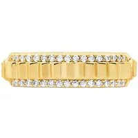 MICHAEL KORS Fingerring mit Zirkonia in Gelbgold 18 - Eleganter Fingerring aus hochwertigem Metall, ideal als Geschenk für besondere Anlässe. Mit funkelndem Zirkonia und glänzender Oberfläche – ein stilvolles Accessoire für jeden Look.