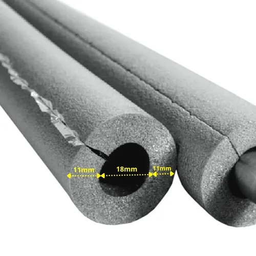 Selbstklebende Rohrisolierung 18mm/2m mit GEG 50% Dämmung