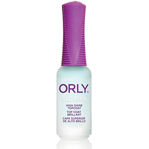ORLY Topcoat Glosser 9 ml – Hochglanz Überlack | Topcoat versiegelt Farblack, intensiviert Hochglanz & unterstützt ein haltbares Finish