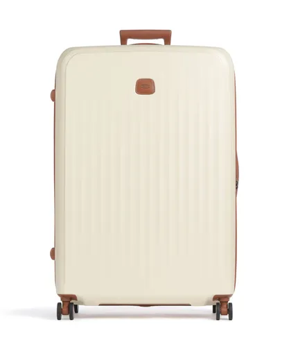 Brics Taormina 4-Rollen Koffer 82 cm - Eleganter 4-Rollen Trolley von Brics in Creme, ideal für Reisen. Robustes Design und leichtgängige Rollen sorgen für höchsten Komfort unterwegs.