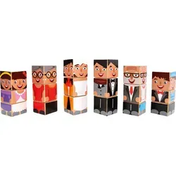 Mertens Drehwürfel-Puzzle, Familie ab 3 Jahren, 70354