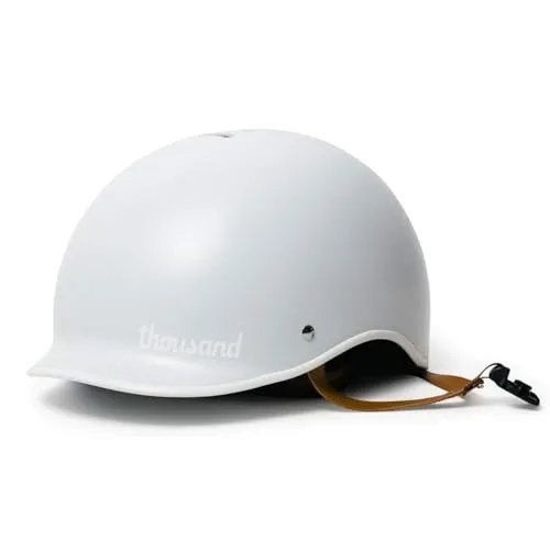 thousand Fahrradhelm Heritage - Arctic Grey - Medium - Fahrradhelm mit Sicherheitszertifizierung, leichtes Design und einhändig bedienbarem Magnetverschluss für optimalen Tragekomfort.