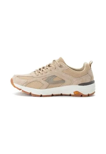 camel active Damen Sneaker aus Nubukleder Beige – Bequeme Damenmode - Stylische Damen Sneaker aus hochwertigem Nubukleder und Textil mit rutschfester Laufsohle für optimalen Halt. Ideal für den Alltag und mit herausnehmbarer Innensohle für zusätzlichen Komfort.