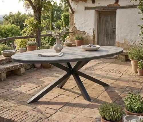 Gardissimo ARMATI Nonwood Alu-Gartentisch 220x115cm von Gardissimo
