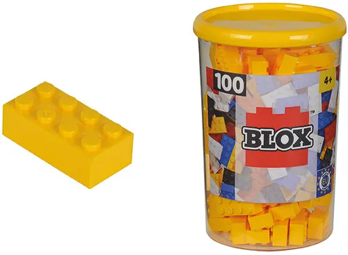 Blox Steine in Dose (Gelb) 100