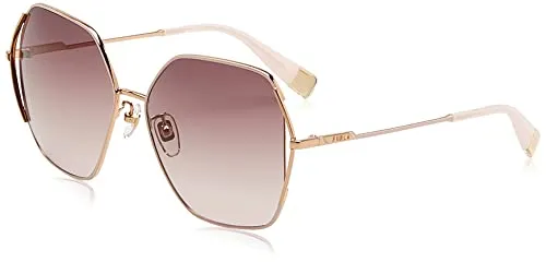 Furla SFU601 02AM Sunglasses Unisex Metal, Standard, 58