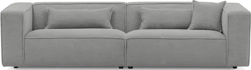 LeGer Home by Lena Gercke 3-Sitzer PIARA, modernes Sofa in Cord-Optik