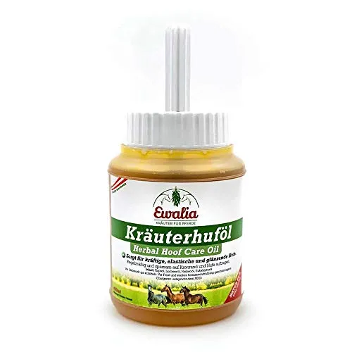 NEU! EWALIA Kräuterhuföl für Pferde - Der natürliche Kraft-Boost für strahlend gesunde Hufe, 100% Natur pur, frei von Zusätzen, zertifizierte Inhaltsstoffe - 400ml
