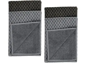 Geschirrtücher Schwarz von WENKO