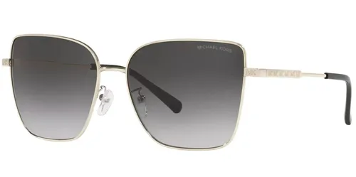 Produktbild Michael Kors Bastia Damen Licht Goldton Cat-Eye Sonnenbrille MK1108 10148G 57