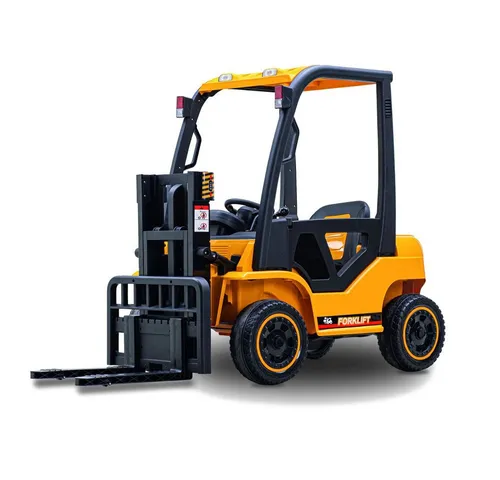 Besttoy Kinder Elektro-Gabelstapler B 43780 - Robuster Elektro-Gabelstapler für Kinder, ideal für kreatives Spielen und das Erlernen von Fahrzeugbedienung, maximal 30 kg Tragkraft. Sicherheitshinweise beachten!