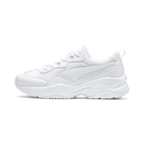 PUMA Damen Cilia - Leichte Sneaker in Puma White-Gray Violet, 42 EU - Damen-Sneaker mit IMEVA-Zwischensohle für leichten Komfort und SoftFoam+ Innensohle für maximalen Laufkomfort.
