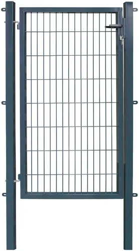 Arvotec Zauneinzeltür ESSENTIAL, 100-120 cm Breite - Gartenzäune, UV-beständig und pulverbeschichtet für langlebigen Schutz, ideal zum Einbetonieren.