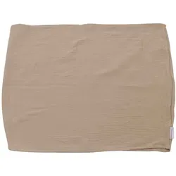 Baby Lagerungsbezug Musselin taupe