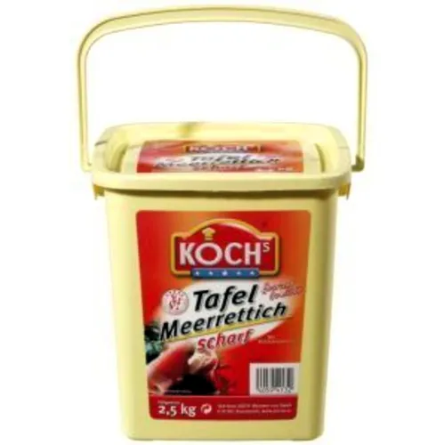Koch Tafelmeerrettich scharf 2,5 kg Eimer von Koch