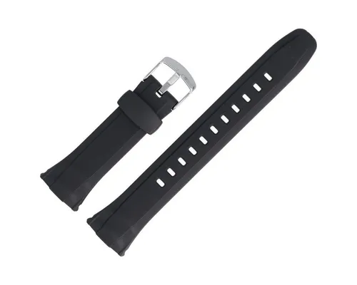 CASIO Uhrenarmband 24mm Kunststoff Schwarz WVA-620