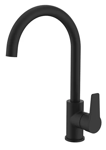 Primaster Küchenarmatur Münster schwarz in rot von Primaster