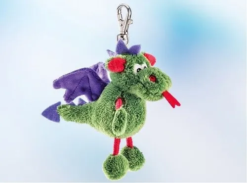 Schlüsselanhänger Plüsch Drache Florian in grün von Schaffer