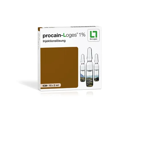 Procain-Loges 1% Injektionslösung 20 ML von Dr. Loges