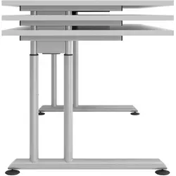 Zibo Z-Serie Schreibtisch, manuell höheneinstellbar von Hammerbacher