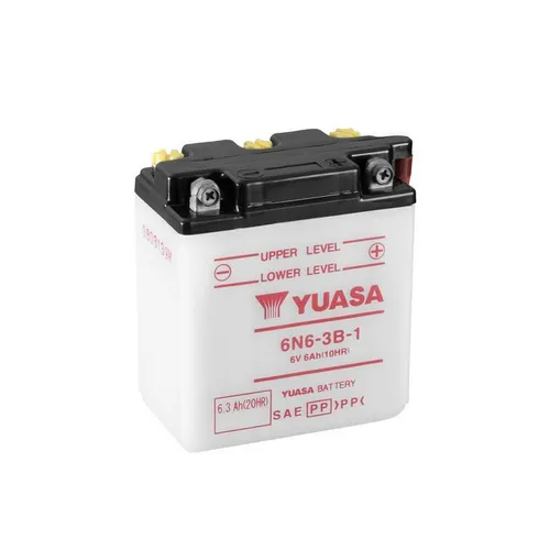 Produktbild Yuasa 6N6-3B-1 DIN00612 Dry-Batterie für Honda und Yamaha Motorräder