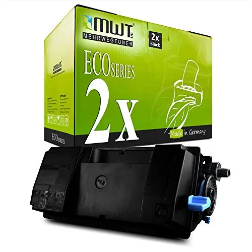 2X MWT Toner kompatibel für Kyocera Ecosys M 3040 3540 idn ersetzt 1T02NX0NL0 Black Schwarz TK 3150