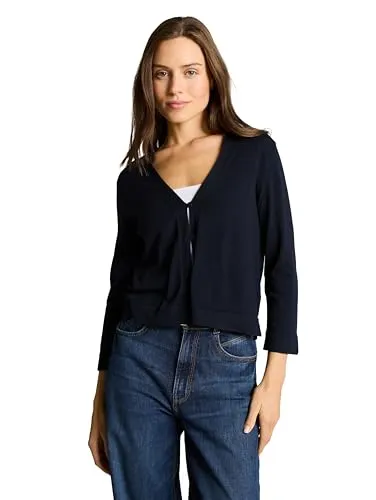 TOM TAILOR Strickjacke Cardigan aus 100% Baumwolle in Größe M - Klassischer Cardigan aus weicher Baumwolle, ideal für den täglichen Einsatz. Perfekte Ergänzung für Ihr Outfit, bequem und stilvoll.