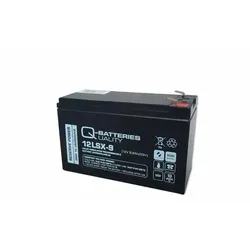Q-Batteries 12LSX-9 | 12V 8,8Ah Blei-Vlies-Akku / AGM 10 Jahre