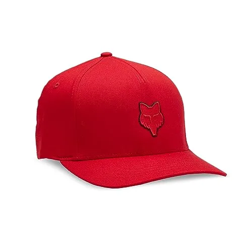 Fox Fox Head Flexfit Cap, Flame red, L-XL