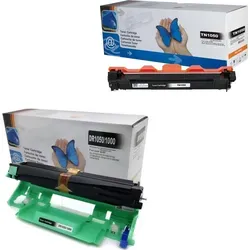 D&C Toner TN1050 + Trommel DR1050 für Brother Drucker von Starlet24