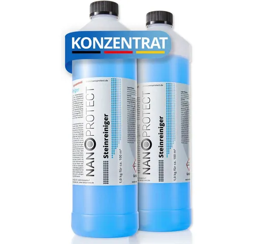 Nanoprotect Steinreiniger Naturstein-Reiniger (Set-Typ, [- Set-Info Kraftvoll und schonend)