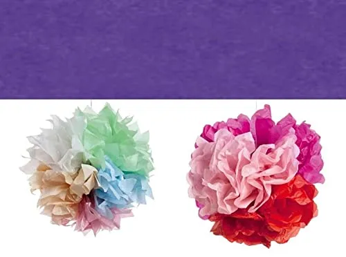 folia 91060 Seidenpapier, (B) 500 x (H) 700 mm, 20 g/qm, violett