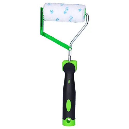 Farbrolle zum Schneiden - Premium Kantenstreicher - Farbroller & -walzen, ideal für präzise Kanten und einfache Anwendung, sorgt für saubere Farblinien ohne Überlappen.