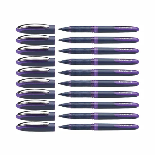 Tintenroller Schneider One Business - 10er-Set violett in lila von Schneider