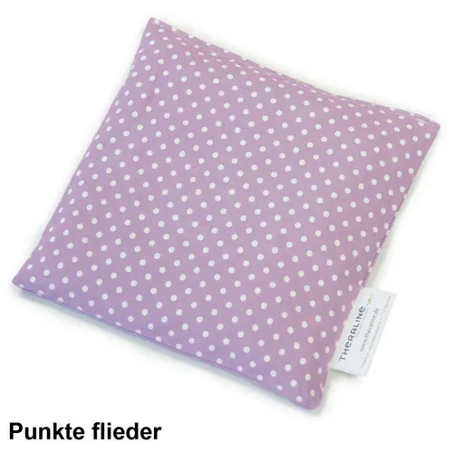 THERALINE Kirschkernkissen 19x19cm in rot von Theraline