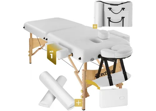 TecTake 2-Zonen Massageliege-Set