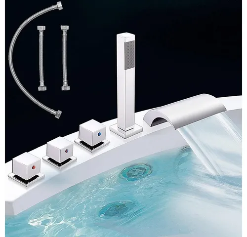 Produktbild Mucola Badarmatur 5 Loch Set