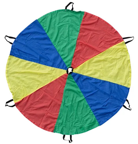 Betzold Outdoor-Spielzeug Fallschirm-Schwungtuch - Vielseitiges Spielzeug für Gruppenaktivitäten, ideal für Koordination und Konzentration. Buntes Design und strapazierfähiges Material für Innen- und Außenbereich. Erhältlich in verschiedenen Größen für jedes Abenteuer.