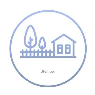 trodat Motivstempel Printy blau