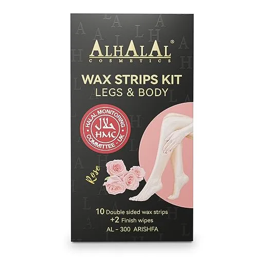 Alhalal, Halal-Wachsstreifen, Haarentfernung (AL-300 ARISHFA.DE)