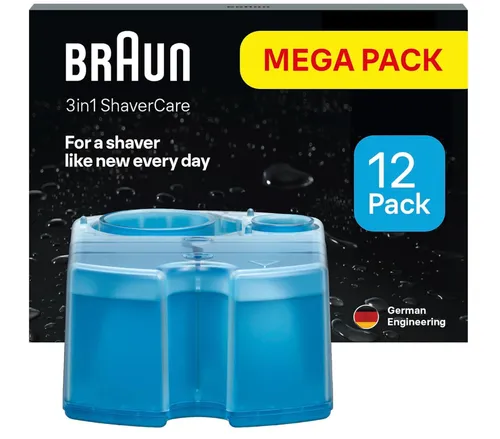 Braun Reinigungskartuschen Clean & Renew 12 Stück neu OVP in braun von Clean