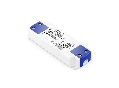 deleyCON LED-Leuchtmittel deleyCON 12V LED Trafo Transformator Netzteil SLIM 0-20W 200-240V DC