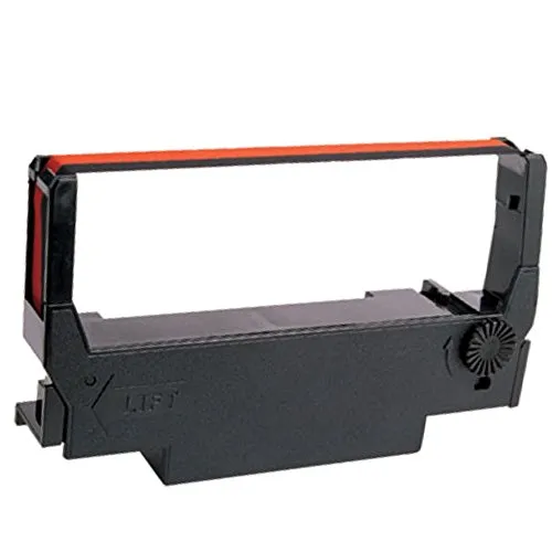 Farbband-schwarz/rot(5 Stück)-für Schultes FD 5 - Epson Erc 30/34 -Farbbandfabrik Original