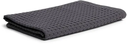Möve Duschtuch Piquée, Waffelpiqué in Graphit - Badetuch aus 100% Baumwolle mit Waffelpiqué-Struktur, besonders saugfähig und pflegeleicht, ideal für ein modernes Badezimmer.