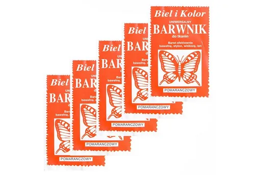 maDDma Kreativset 5 x 10g Batikfarbe Textilfarbe Stofffarbe färben, bitte Farbmix wählen, orange