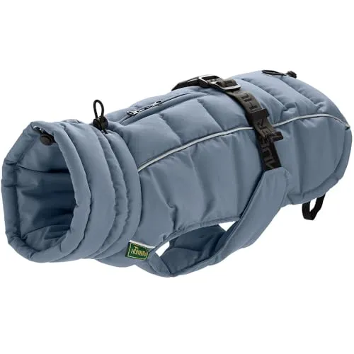 HUNTER Hundemantel Paxson, taubenblau – Stylischer Puffermantel für Hunde